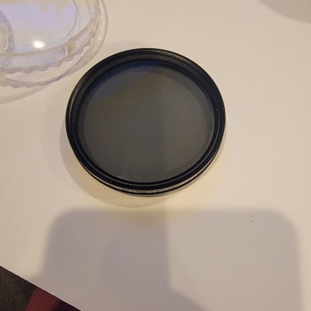 Camera Lens Filter Black Circular Accessory For Point & Shoot Cameras Digital
